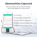 ECG Monitor, Handheld ECG Heart Rate Monitors for Smart Phone, Wireless Heart Rhythm Tracking Without ECG Electrodes… - Image 5