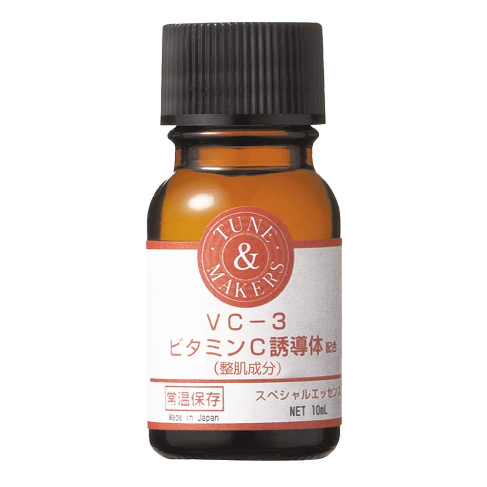 Japanese Vitamin C cosmetic lotion TUNEMAKERS (Tune Maker's) VC-3 vitamin C derivative blended essence 10mL