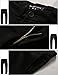 Match Men's Slim Fit Tapered Stretchy Casual Pants (34W x 31L, 8050 Black)