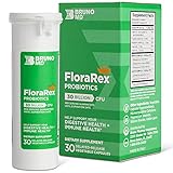 Bruno MD 2 in 1 Probiotic & Multivitamin Complex Capsule - 30 Billion C.F.U. Potency Guaranteed Until Expiration - Patented Delay Release, Shelf Stable, Ideal for Gut & Colon Health