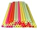 50 LARGE DIAMETER EXTRA LONG Smoothie Milkshake Straws Almost 1/2 Inch Diameter x 12 Inches Long (50, 12 Inches)