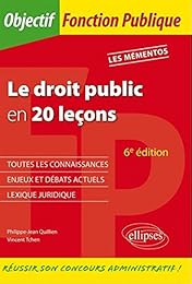 Le  droit public en 20 leçons