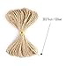 Natural Wood Slices Unfinished Predrilled Round Wooden Pieces with Holes Bark for Craft Centerpieces Christmas Decorations Ornaments (2.8