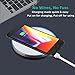 Wireless Charger, Antye Aluminum Qi Wireless Charging Pad for iPhone 8/8 Plus, iPhone X, Samsung Galaxy S8/S8 Plus,S7/S7 Edge, S6/S6 Edge, Note 8/Note 5 [Ultra Slim / LED Indicator], White