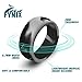 COOLOO Silicone Wedding Ring for Men, 10 Pack Affordable Silicone Rubber Wedding Bands Sturdy Comfortable Rings, Black White Blue Silver Gray
