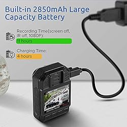 BOBLOV Bundle Deal, KJ21 1296P Body Camera and B4K2