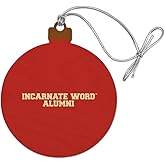 GRAPHICS & MORE University of The Incarnate Word Alumni Wood Christmas Tree Holiday Ornament
