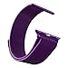 Lovne Milanese Loop Stainless Steel Bracelet Strap Band for Sport&Edition iWatch Band Replacement with Fully Magnetic Closure Clasp for Apple Watch Series 1&Series 2(Purple-38mm)