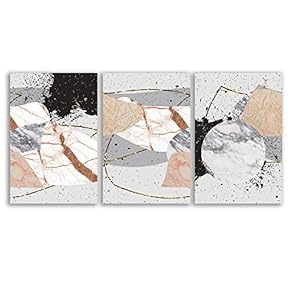 3 Piece Canvas Wall Art - Abstract Art - Canvas Prints Home Artwork Decoration for Living Room,Bedroom - 16"x24" x 3 Panels