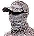 Aqua Design Fishing Sun Mask Camo Multipurpose Face Wind Sun Protection Head Tube Sizes Youth to Adult XL Fishing Hunting Gaiter,Pacific Sand,Large