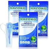 Floss Threaders | For Braces, Bridges, and Implants (3pack)
