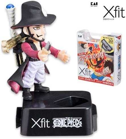 Amazon Xfit クロスフィット 5枚刃 ワンピース企画第3弾 オリジナルホルダースタンド付 ホルダー 替刃4個パック ミホーク Xfit ビューティー 通販