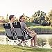MOVTOTOP Camping Chair with Adjustable Pillow, Lightweight Folding Camping Chair, Outdoor Compact Chairs with High Backrest and Carry Bag for Travel, Picnic, Fishing, Festival, Hiking, Backpackingthumb 1
