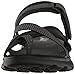 Skechers Performance Women's On The Go 400 Discover Flip Flop,Black/Gray,8 M US