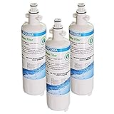 3-pack OnePurify  Water Filter Replacement Cartridge for LG, Kenmore, Water Sentinel