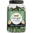 Bali's Best Ginger Chews - Spicy Original (1lb Jar) Natural Flavors, Sweet Chewy Candies, Great snacks for sharing and gift baskets