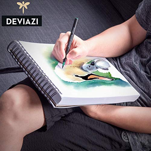 Deviazi Mixed Media Sketchbook 100Sheets Acrylic Art Pad, Sketch Book