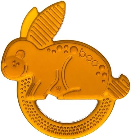 Boo The Bunny - Natural Rubber Teether 