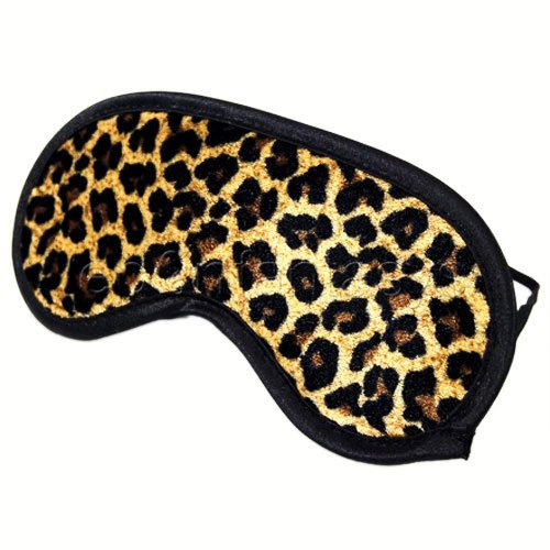 PleasureBox Sexy Fetish Eye Mask Leopard Pattern Blindfold