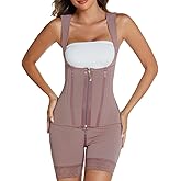 CAUSEY Colombian Fajas Bodysuit - Tummy Control & Butt Lifting Shapewear with Memory Bones & Zipper