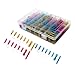 CoZroom 250pcs Heat Shrink Wire Connector Set Water Resistant for Marine Automobile Terminals Set- Multicolor, Comes with a Plastic Case