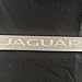 Polish Chrome Laser Engraved Jaguar Stainless Steel USA License Plate Frame With Engraved Steel Logo Screw Cap Combo 12.25