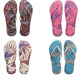 Havaianas Brazil Slim Royal Bird's Charm Women's Sandal Flip Flops All Sizes