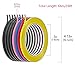 Graphic Art Tape, 8 Pack 66m x 3mm Tape for Whiteboard Marking Tape Lines Adhesive Erase Tape Dry Graphic Chart Tapes Grid Marking