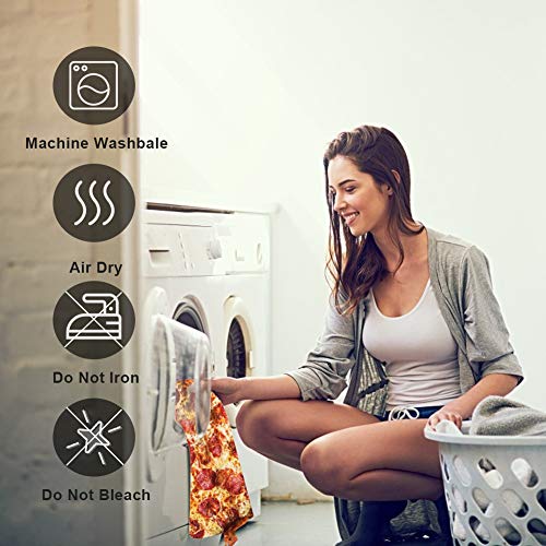 Freesooth Pizza Throw Blanket Novelty Pizza Blanket Funny Food Blanket Comfortable Soft and Cozy Tortilla Throw Blanket for Bed,Couch or Travel
