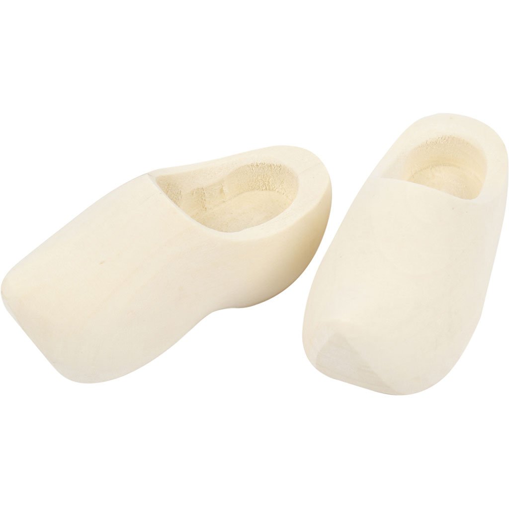 Dutch Wooden Clogs, L: 70 mm, 1 Pair