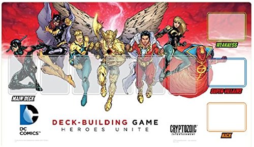 DC Deck Building Game Heroes Unite Playmat