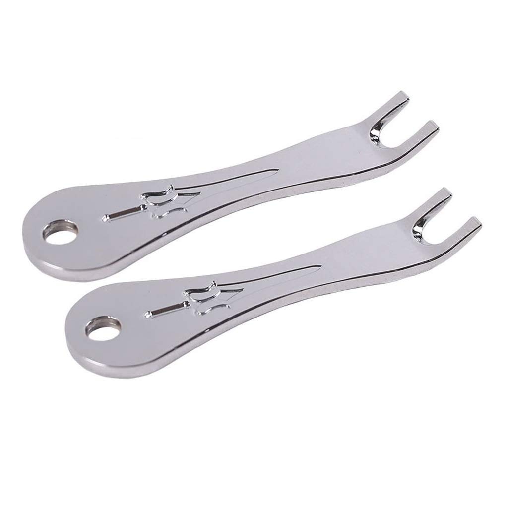 2Pcs Acoustic Guitar Bridge Pins Puller, Metal Peg Remover for Strings Change, Handy String Pin Extractor, Guitar Tool Kit Accessories