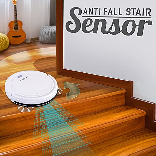 Smart Automatic Robotic Vacuum Cleaner Slim Rechargeable Electric