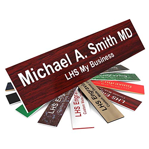 LHS My Business | Engraved Name Plates for Door