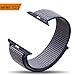 amBand Compatible for Apple Watch Sport Loop Band 42mm, Lightweight Breathable Nylon Replacement Band Compatible for Apple Watch Series 1, Series 2, Series 3, Sport, Edition-Midnight Blue