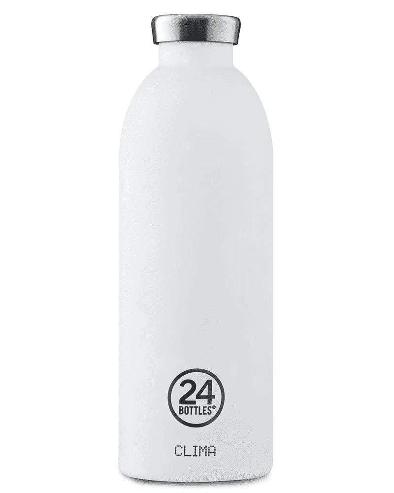 24 BOTTLES Clima drinking bottle 850 ml Daily usage Black,White Stainless steel — image 1