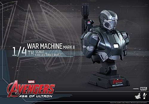 [ Hot Toys bust ' Avengers / Age of Urutoron ' War Machine mark 2 1/4 scale bust plastic Painted figures