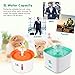 Pet Fountain Cat Dog Water Dispenser With Pump And 4 Replacement Filters - Healthy And Hygienic 2L Super Quiet Automatic Electric Water Bowl, Drinking Fountain For Dogs, Cats, Birds And Small Animals