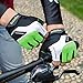 BOODUN Cycling Gloves for Men Women Half Finger Bicycle Gloves Breathable Anti-slip Gloves Gray M-XL