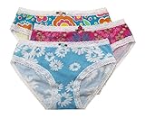 Esme Girl's Panty Pack - Squad, Believe, Dream Pink, lavender, Black, rainbow