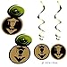 TINKSKY Graduation Banner Garland Graduation Bunting Banner Party Decoration Kit Wall Stickers Hanging Swirl Decorations