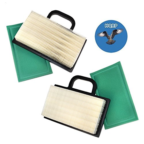 HQRP 2-Pack Air Filter Cartridge w/Pre-Cleaner for Craftsman GT5000 GT3000 DYS4500 YS4500 Garden Tractors, 33926 Replacement Coaster