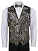 Mossy Oak Camouflage Vest For Men w/ Long Tie & Bow Tie