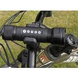 T7S Multi-fonction Music Flashlight With FM Radio Built-in speaker