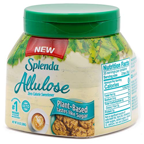 SPLENDA ALLULOSE PlantBased Zero Calorie Sweetener Jar for Baking
