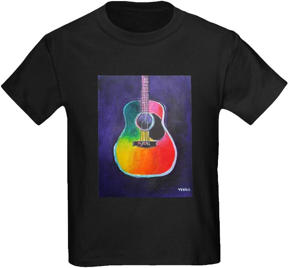 CafePress Acoustic Guitar Youth Kids Cotton TShirt Clothing
