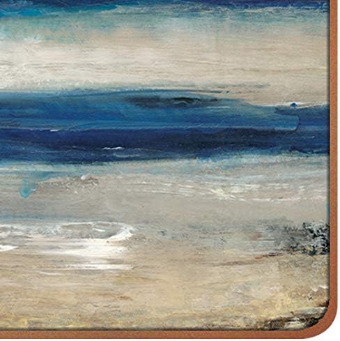 Creative Tops Abstract Ocean View Large Premium Cork-back Placemats, Blue, 29.000 x 40.000 x 1.900 cm, Set of 4 - Image 5