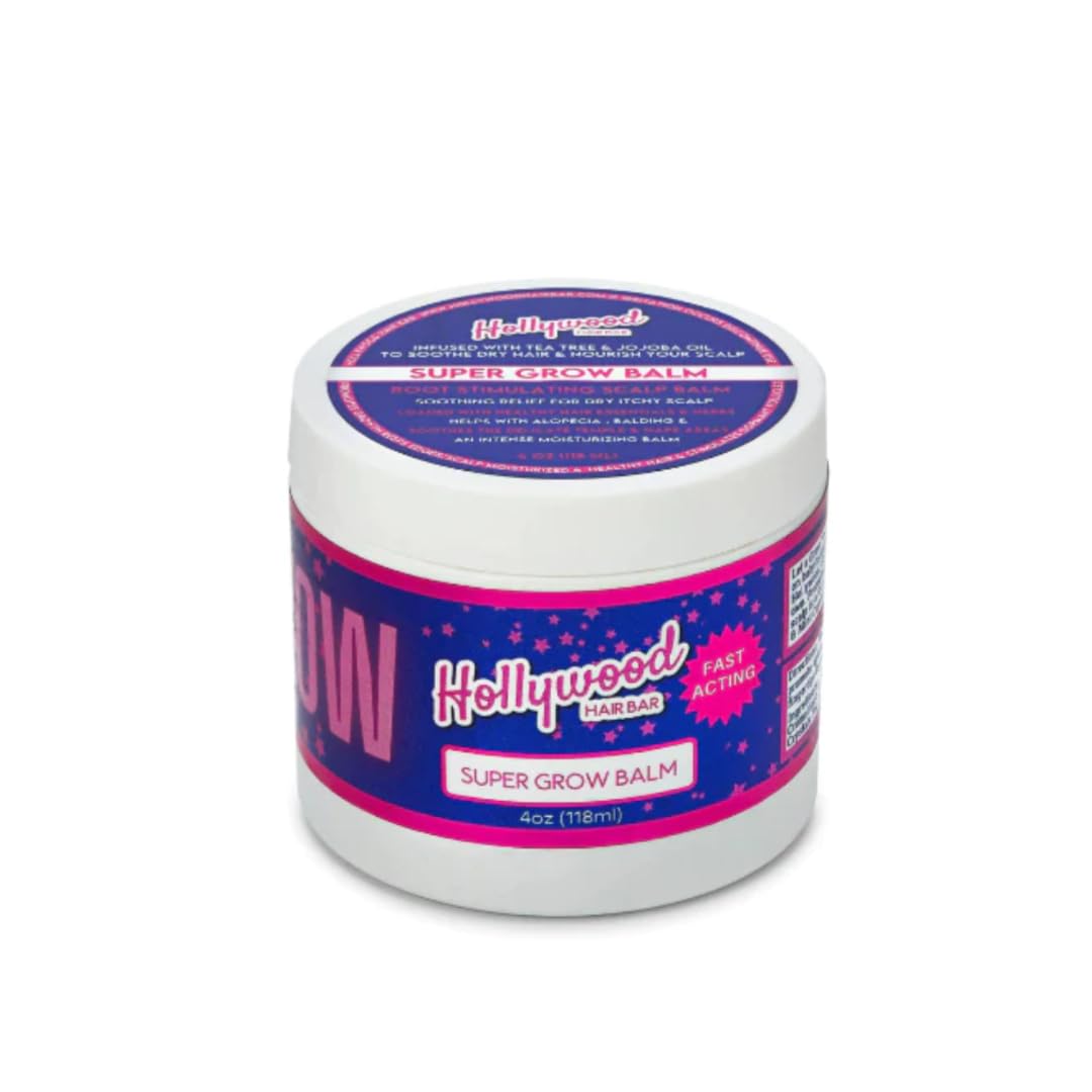 Hollywood Hair Bar Super Grow Balm 4oz Conditioner