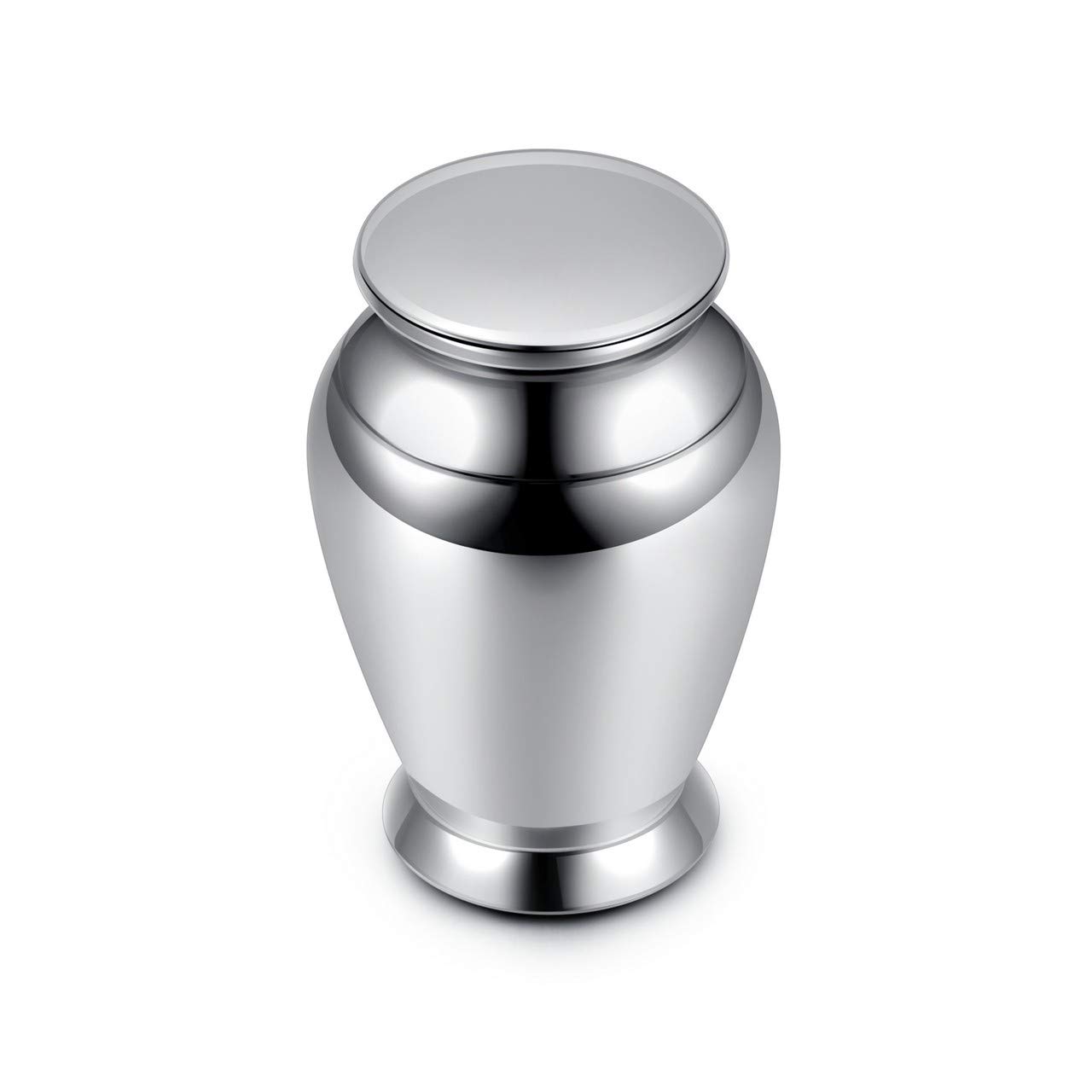 Zysta Stainless Steel Mini Urn Waterproof Memorial Urn for Cremation Ashes Funeral Mini Funeral Urn Keepsake for Safe Storage of Ashes