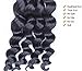 Goood Hair Peruvian Virgin Hair Bundles 4pcs 6a Unprocessed Human Hair Weaves Peruvian Loose Wave Natural Black Rosa Hair Products 50g/ps 4pcs/ Lot -Total 200g